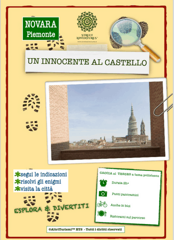 cacci al tesoro Novara